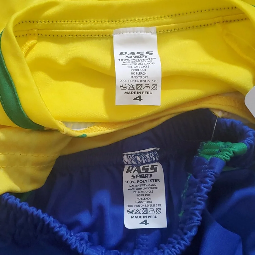 Rass Sport Brazil 4 Soccer Kit New w/Tag Brasil - Picture 4 of 6